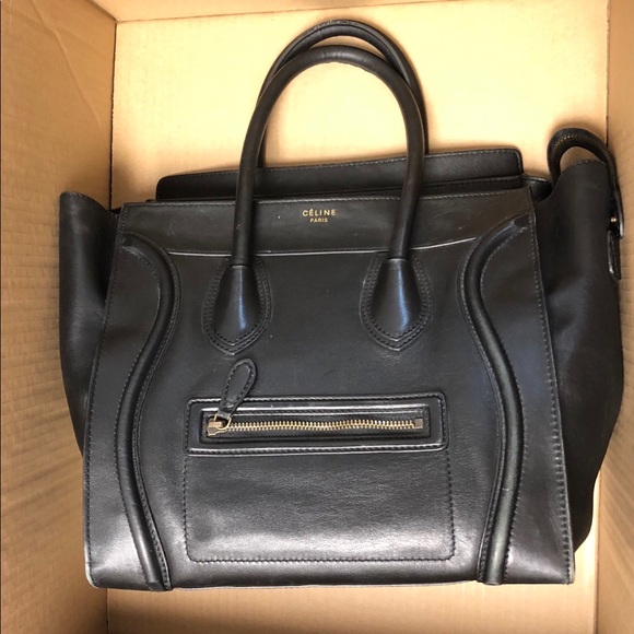 Authentic Celine Mini Luggage Tote - Picture 7 of 9